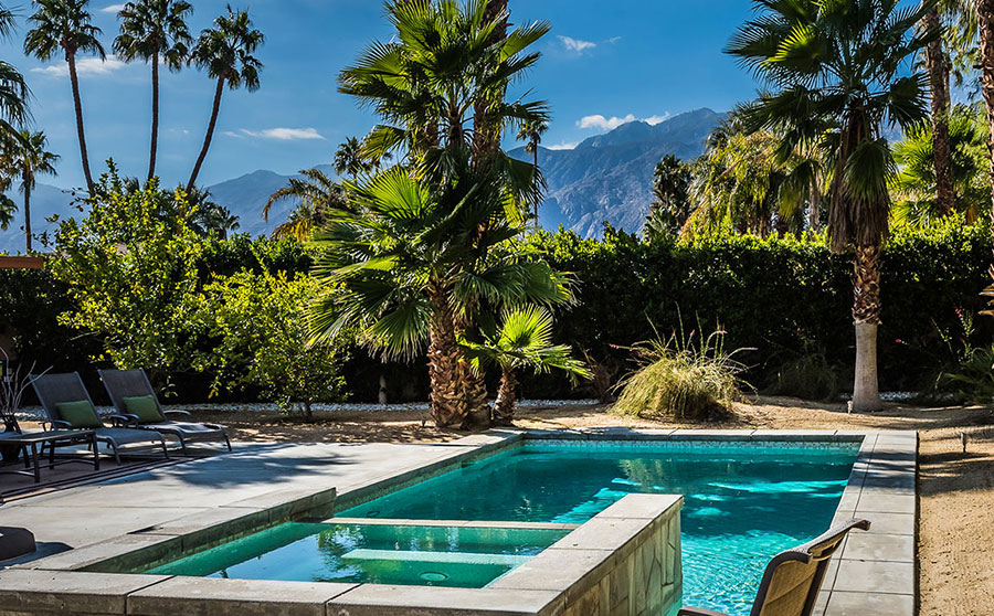 3578 Vivian Way, pool & spa with mountain views