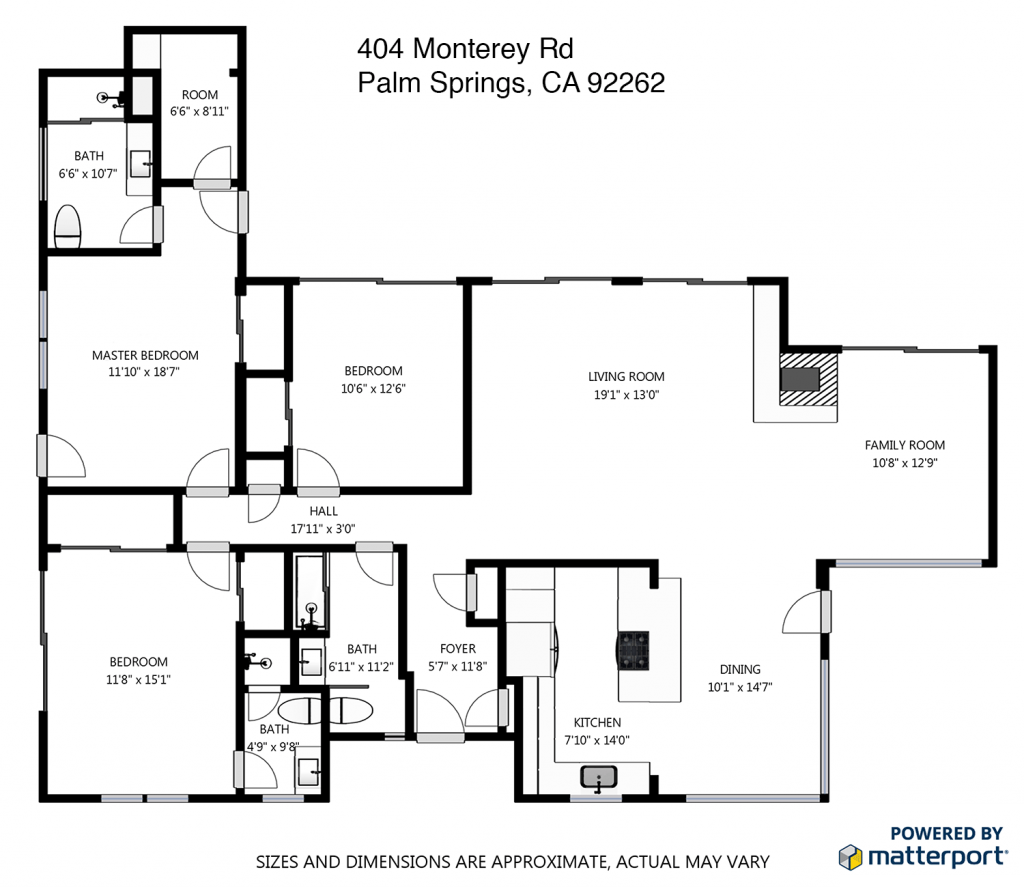 404 N Monterey Rd floorplan