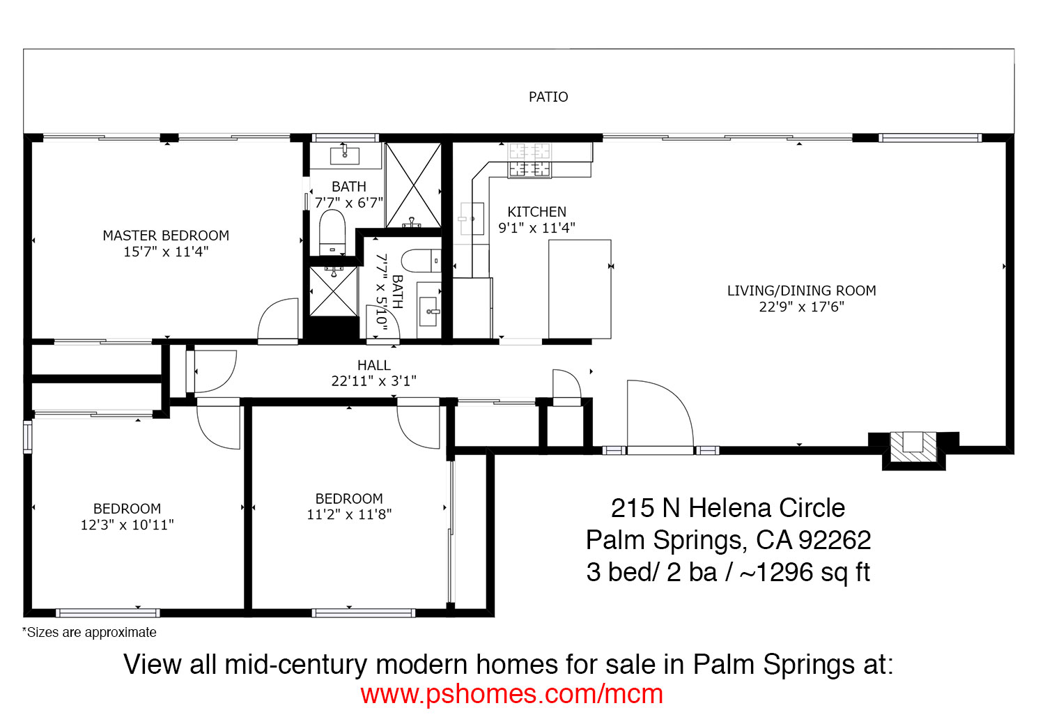 215 N Helena Cir Palm Springs HomesPalm Springs Homes