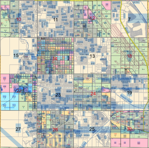 Lease land map icon